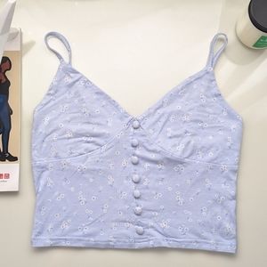 Me To We Bustier Cami Floral Tank Top